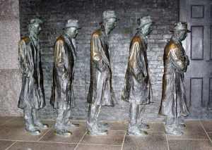 Bread Line Statue at Franlin Delano Roosevelt Memorial